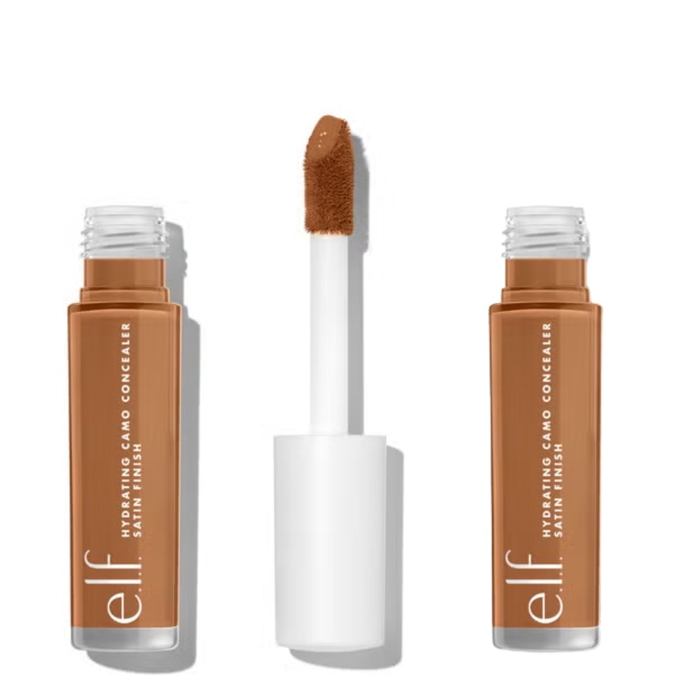 e.l.f. Hydrating Camo Concealer - NIB - Deep Cinnamon, TWO‎ (2) Pack